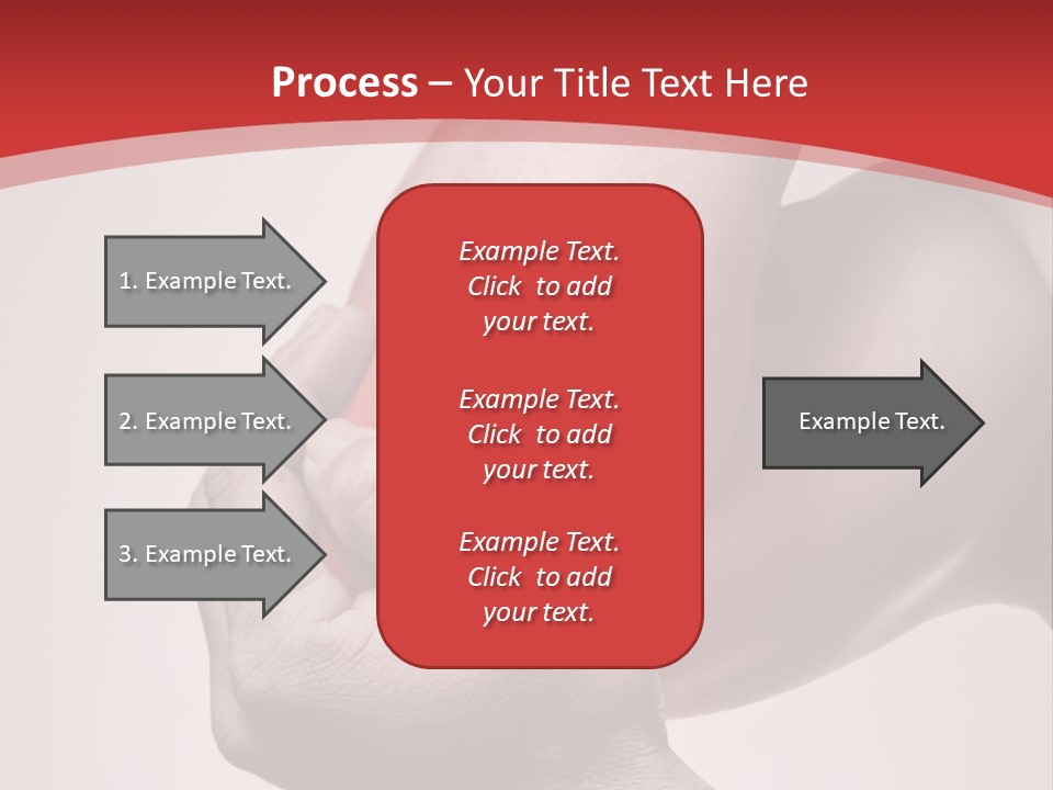 A Person Holding Their Arm In Pain Powerpoint Presentation PowerPoint Template