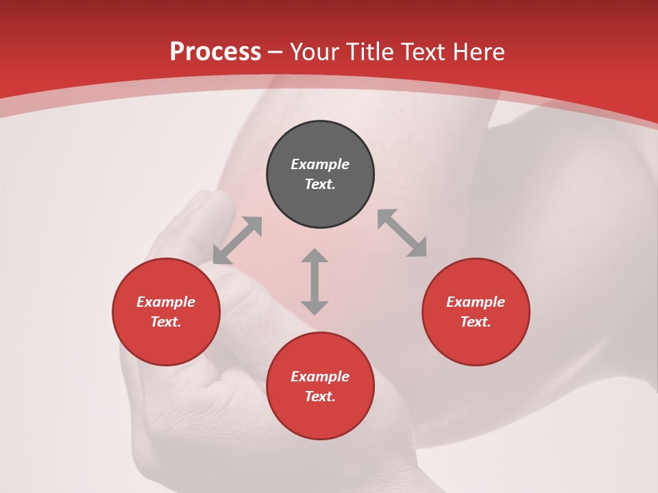 A Person Holding Their Arm In Pain Powerpoint Presentation PowerPoint Template