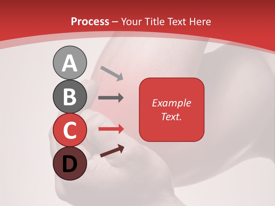 A Person Holding Their Arm In Pain Powerpoint Presentation PowerPoint Template