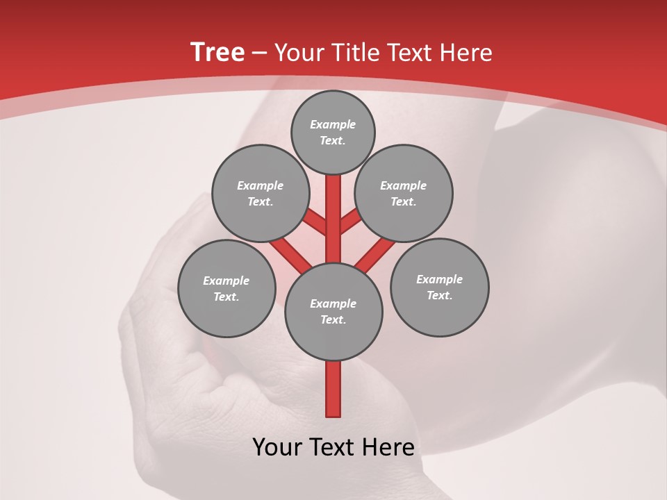 A Person Holding Their Arm In Pain Powerpoint Presentation PowerPoint Template