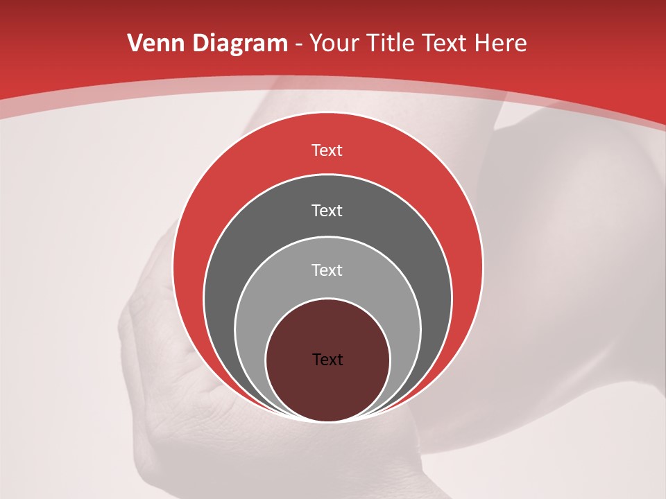 A Person Holding Their Arm In Pain Powerpoint Presentation PowerPoint Template