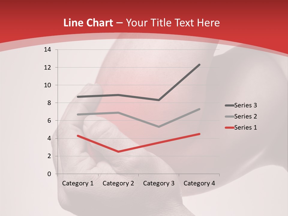 A Person Holding Their Arm In Pain Powerpoint Presentation PowerPoint Template