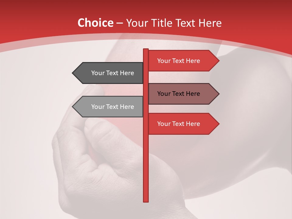 A Person Holding Their Arm In Pain Powerpoint Presentation PowerPoint Template