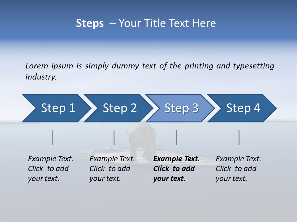 Purity Color Beauty PowerPoint Template