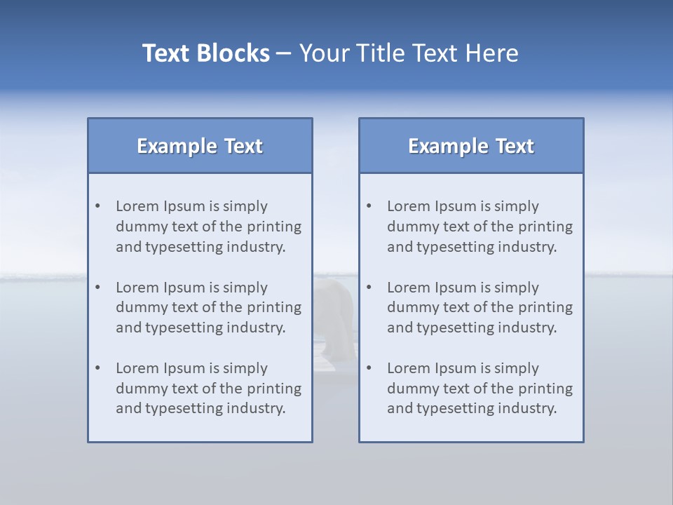 Purity Color Beauty PowerPoint Template