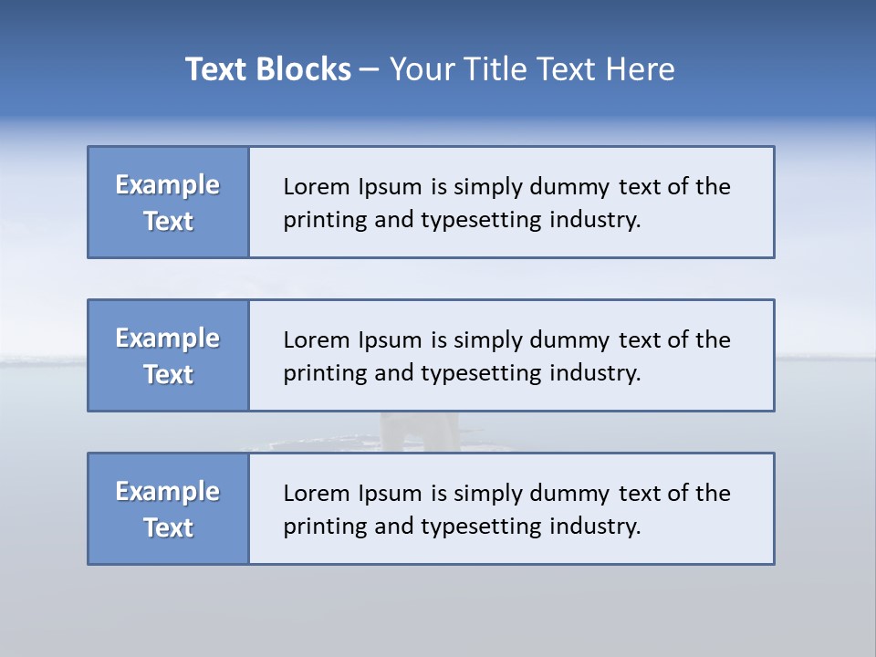 Purity Color Beauty PowerPoint Template
