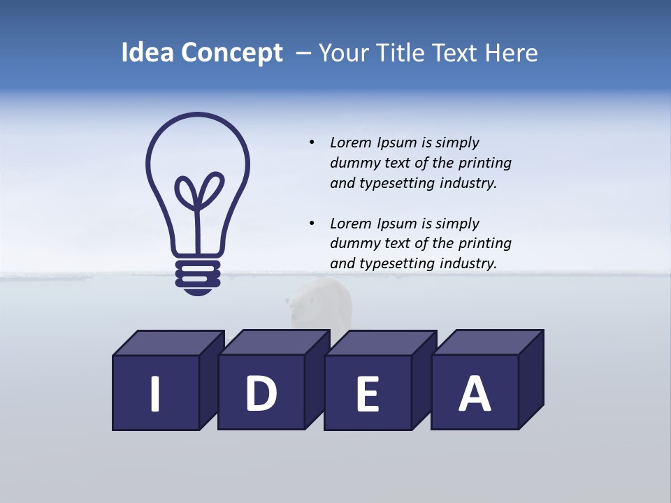 Purity Color Beauty PowerPoint Template