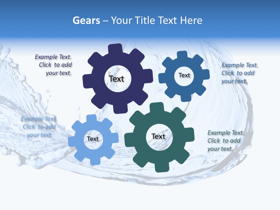 Purity Color Beauty PowerPoint Template