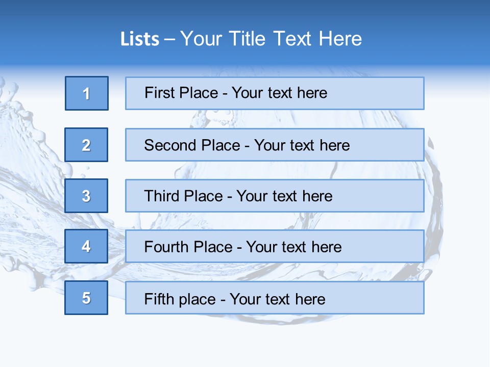 Purity Color Beauty PowerPoint Template