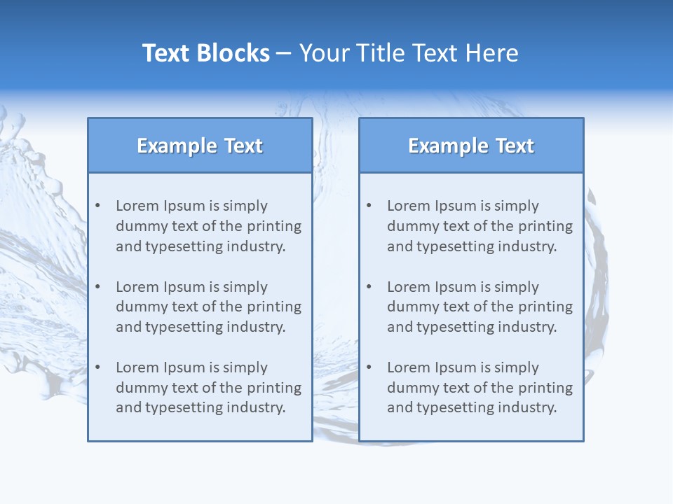 Purity Color Beauty PowerPoint Template
