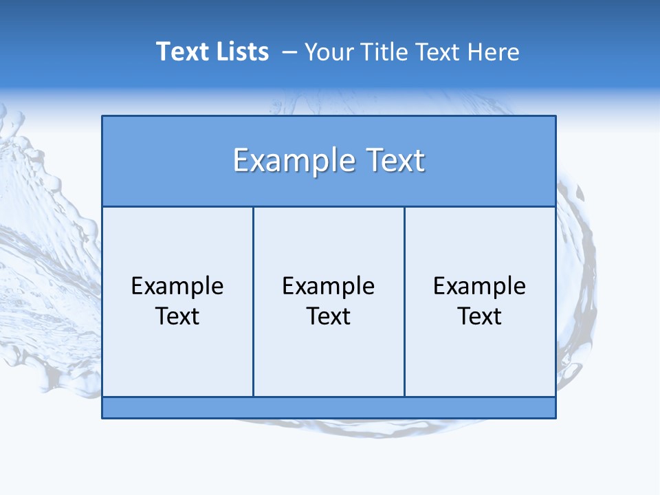 Purity Color Beauty PowerPoint Template