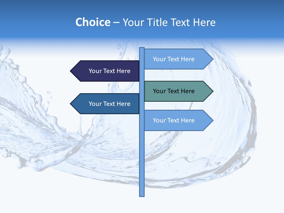 Purity Color Beauty PowerPoint Template