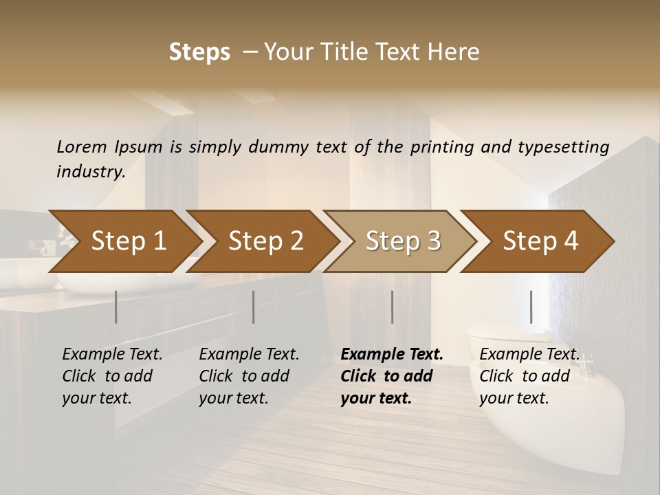 Apartment Wooden Classic PowerPoint Template
