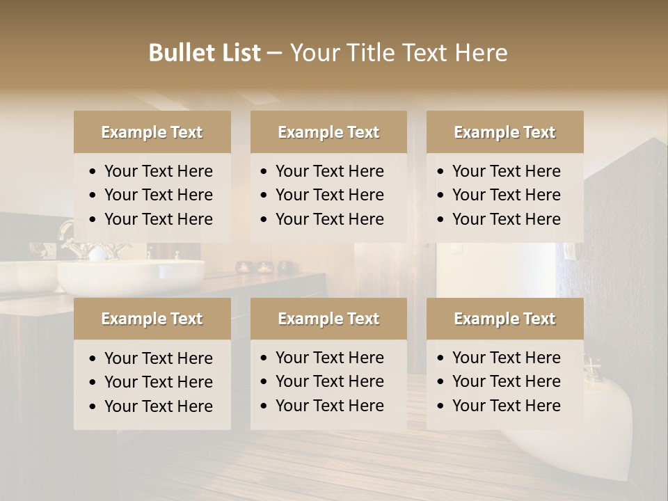 Apartment Wooden Classic PowerPoint Template