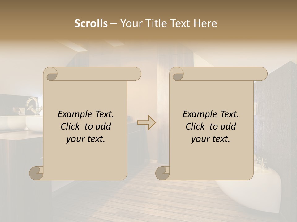 Apartment Wooden Classic PowerPoint Template