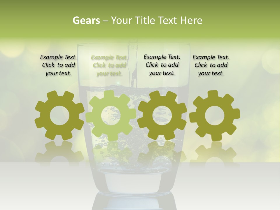 Health Beauty Ripple PowerPoint Template