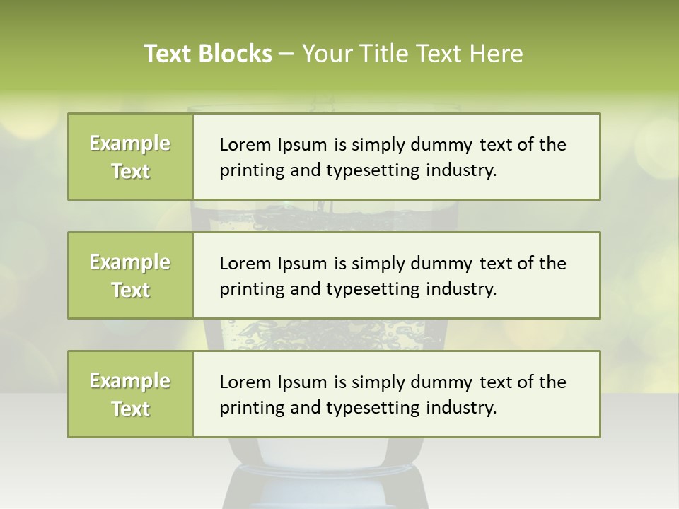 Health Beauty Ripple PowerPoint Template