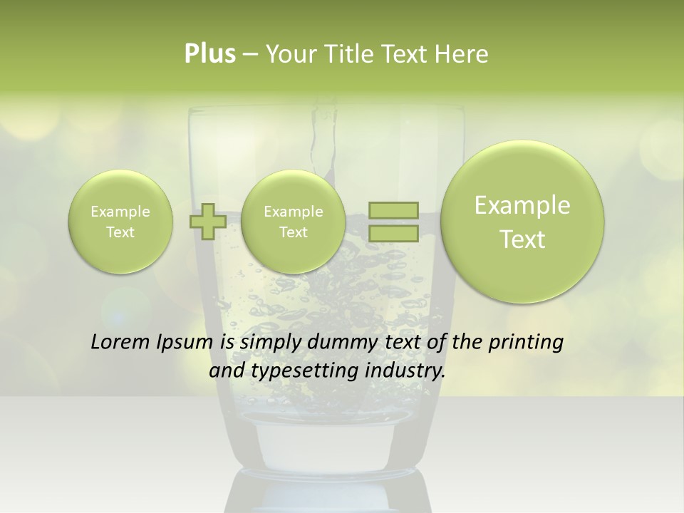 Health Beauty Ripple PowerPoint Template