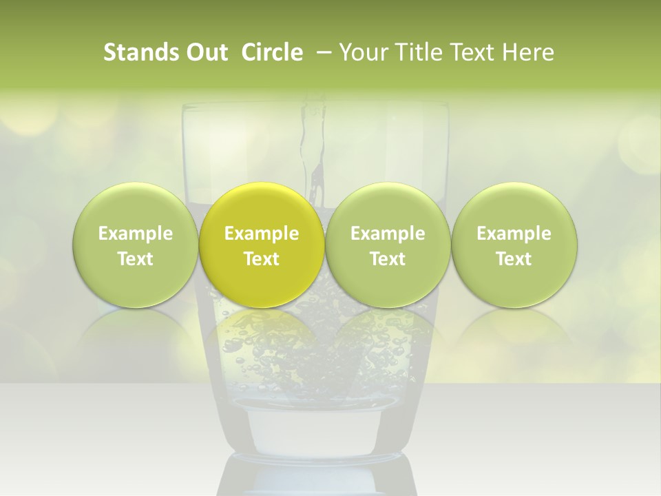 Health Beauty Ripple PowerPoint Template