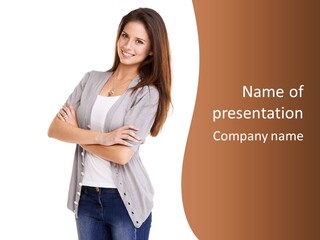 Typing Attractive Focus PowerPoint Template