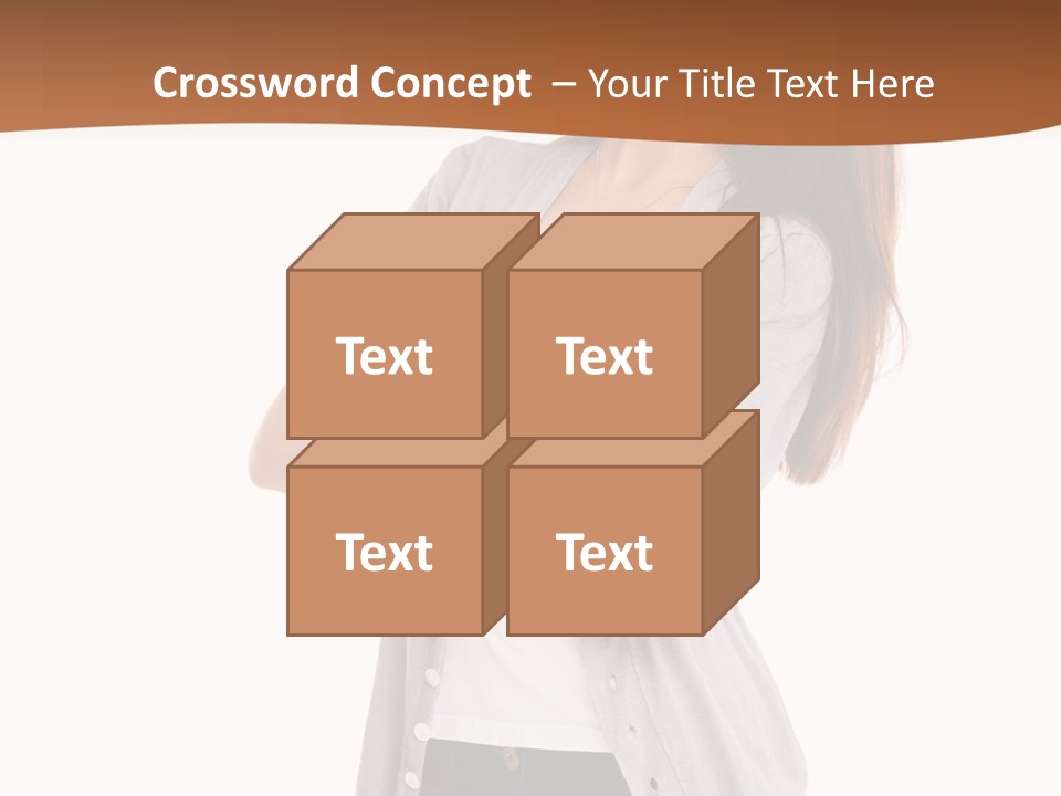 Typing Attractive Focus PowerPoint Template