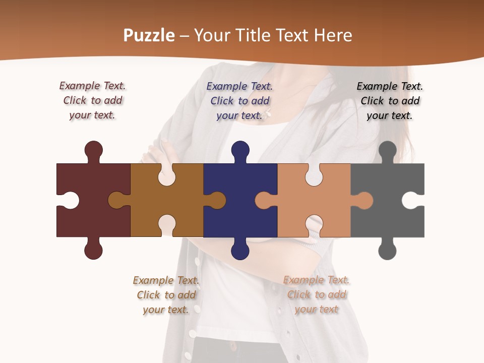 Typing Attractive Focus PowerPoint Template