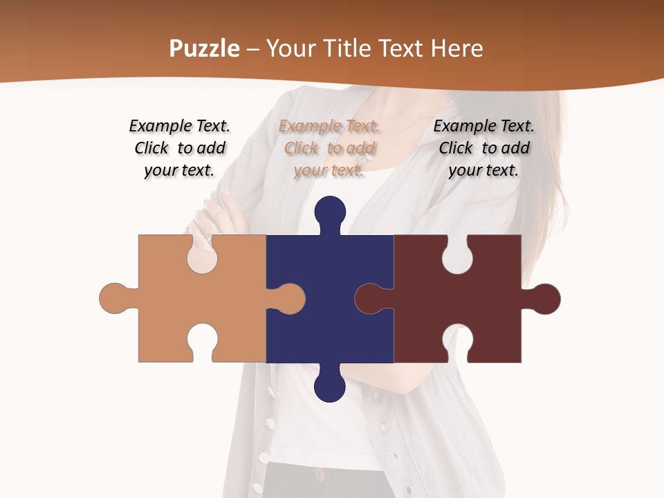 Typing Attractive Focus PowerPoint Template