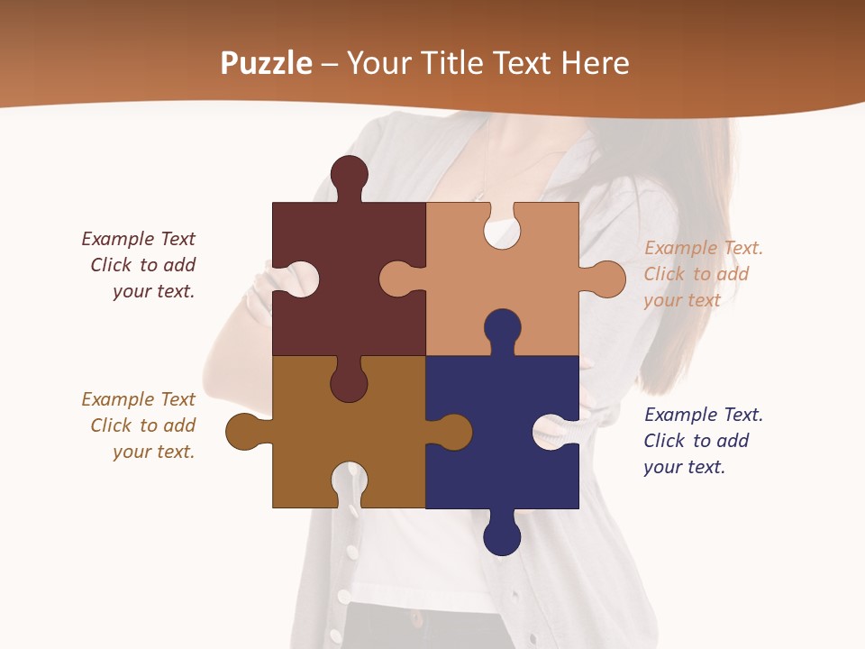 Typing Attractive Focus PowerPoint Template