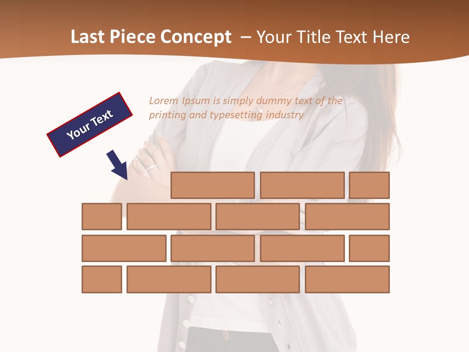 Typing Attractive Focus PowerPoint Template