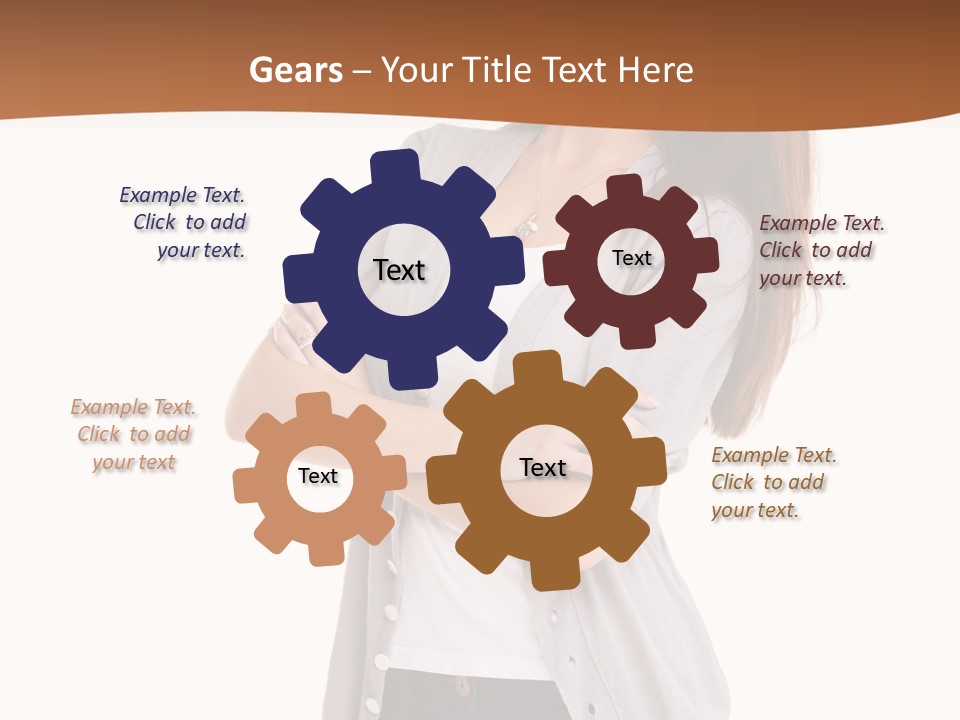 Typing Attractive Focus PowerPoint Template
