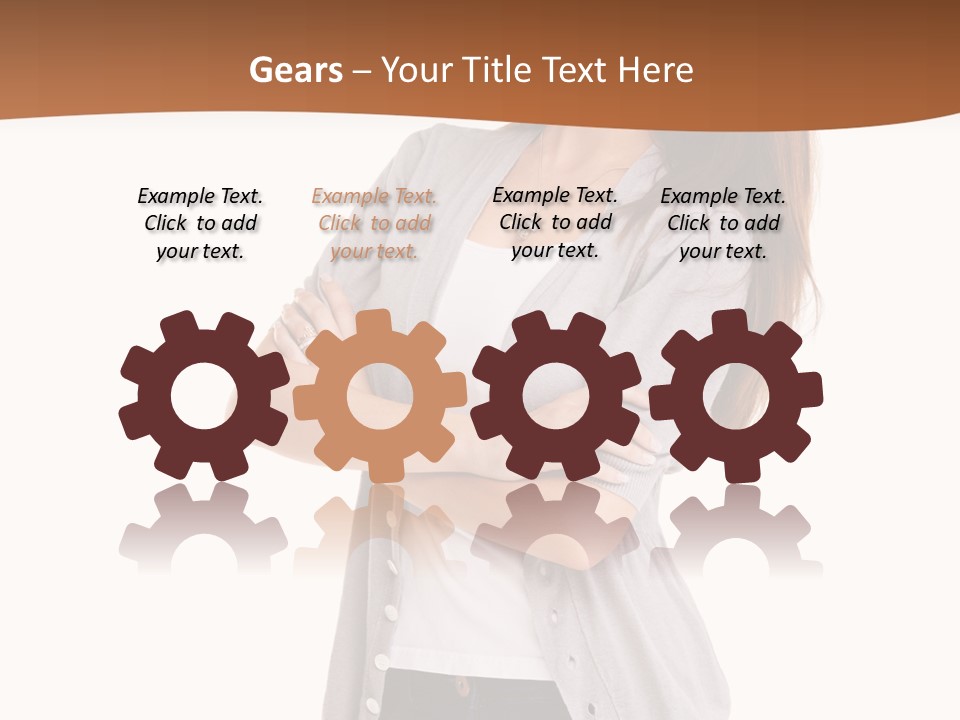 Typing Attractive Focus PowerPoint Template