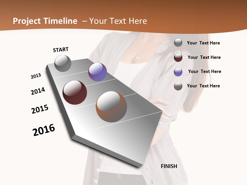 Typing Attractive Focus PowerPoint Template