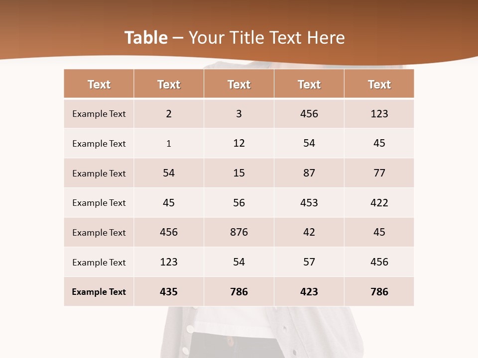 Typing Attractive Focus PowerPoint Template