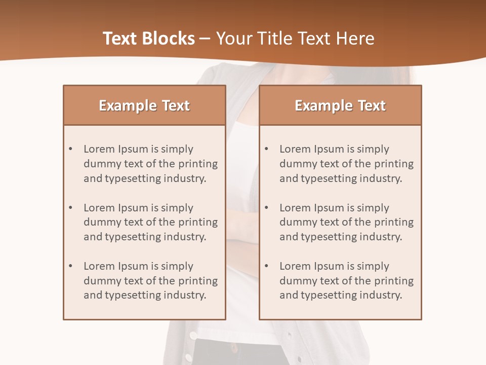 Typing Attractive Focus PowerPoint Template