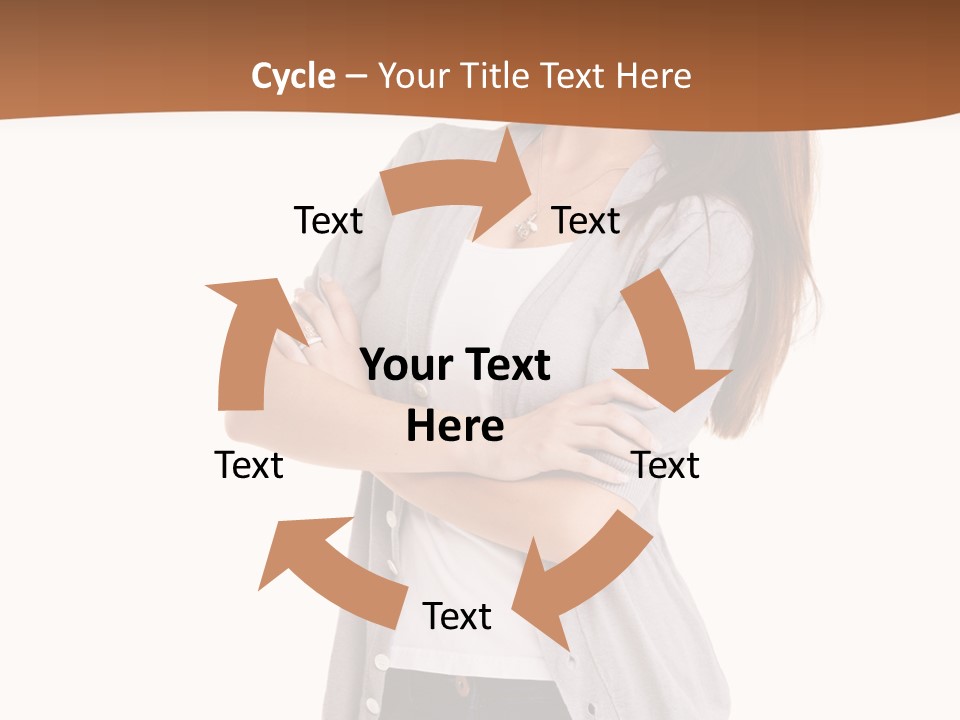 Typing Attractive Focus PowerPoint Template