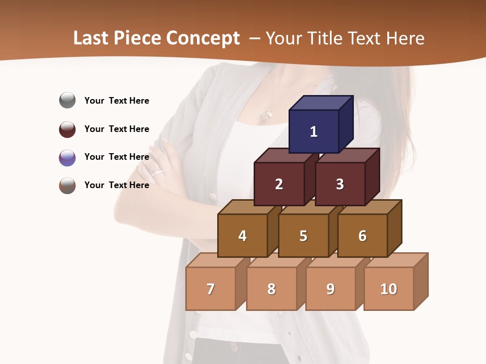 Typing Attractive Focus PowerPoint Template