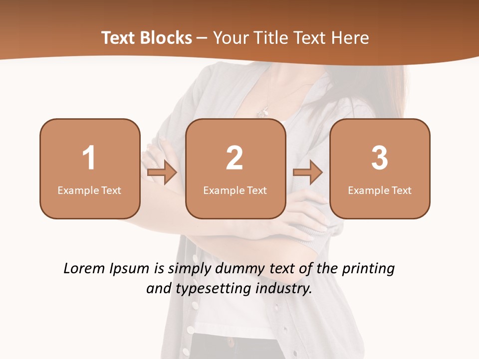 Typing Attractive Focus PowerPoint Template