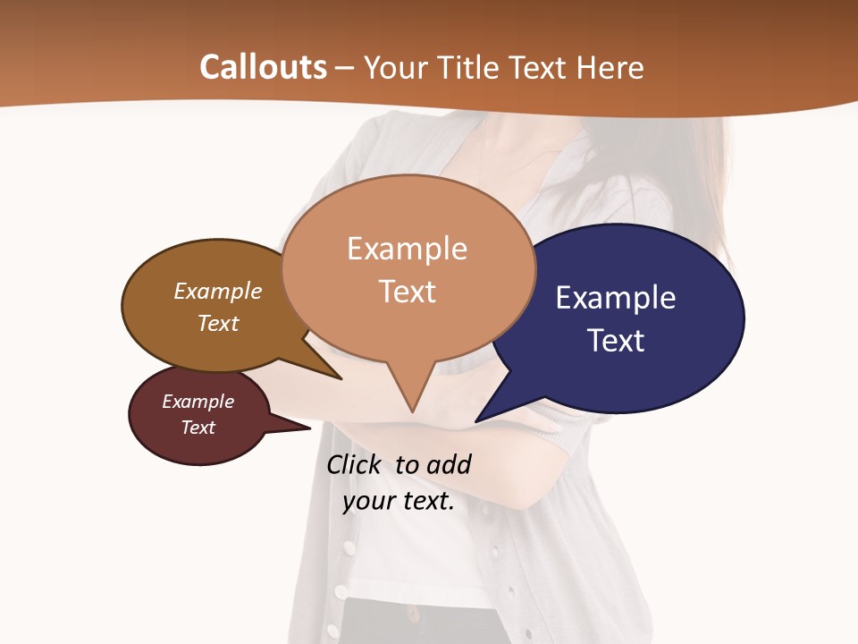 Typing Attractive Focus PowerPoint Template