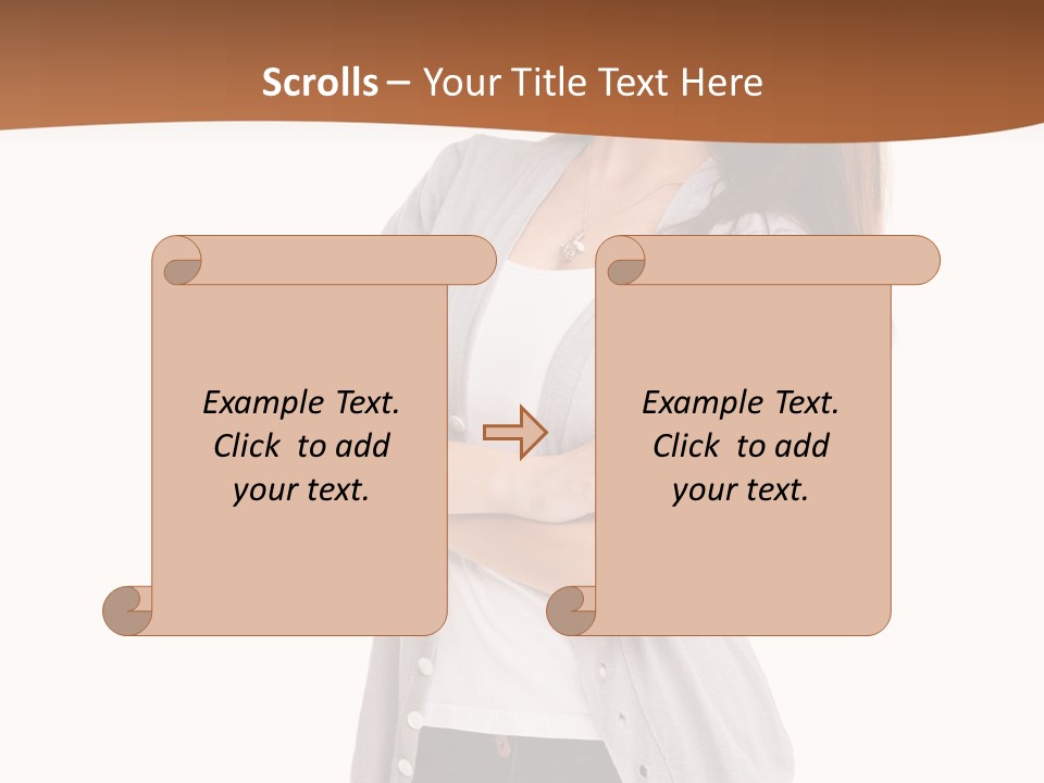 Typing Attractive Focus PowerPoint Template