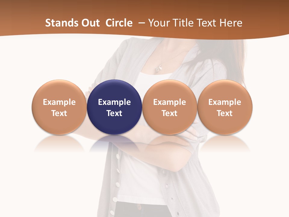 Typing Attractive Focus PowerPoint Template