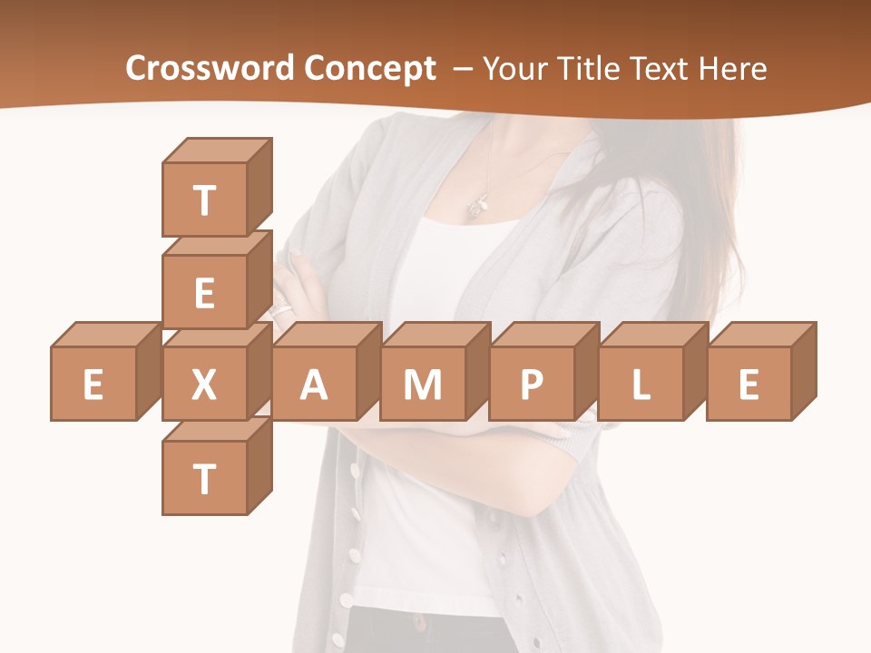 Typing Attractive Focus PowerPoint Template