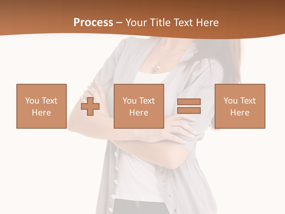Typing Attractive Focus PowerPoint Template