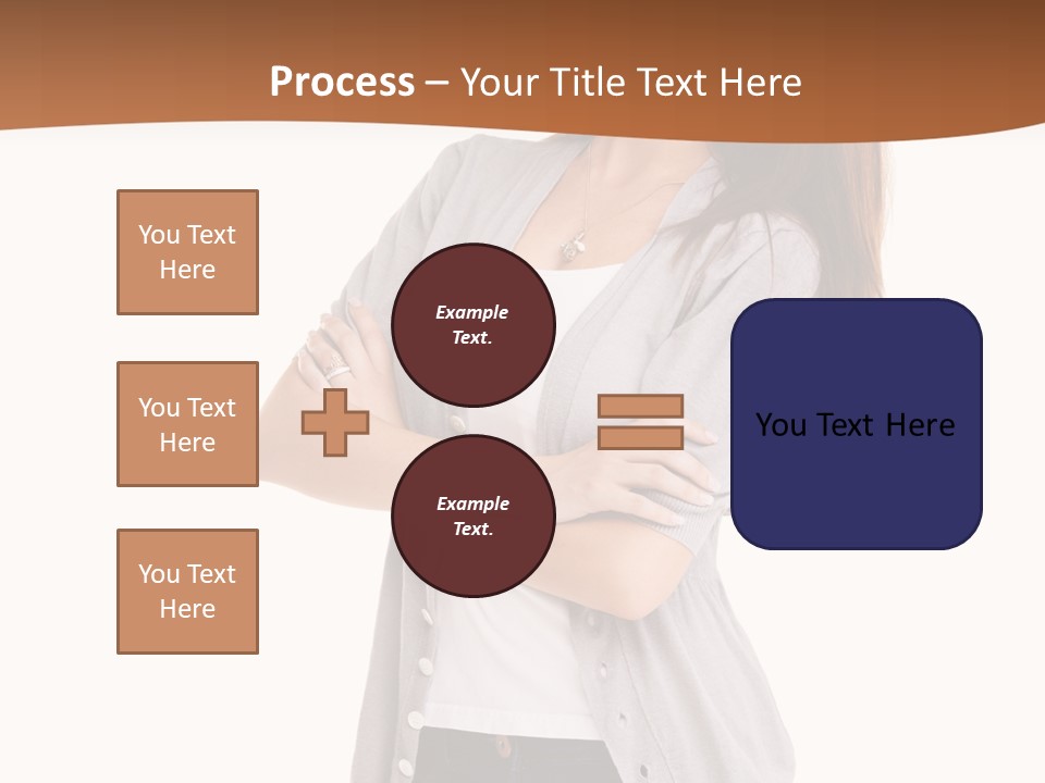 Typing Attractive Focus PowerPoint Template