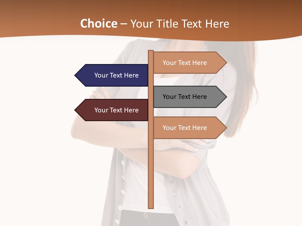Typing Attractive Focus PowerPoint Template