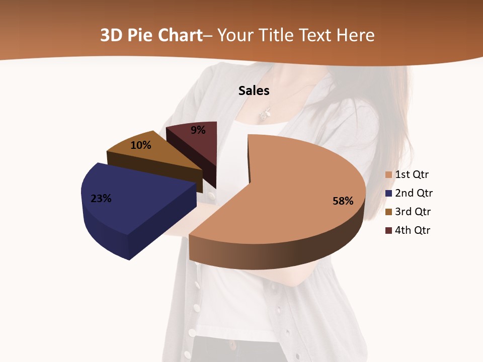 Typing Attractive Focus PowerPoint Template