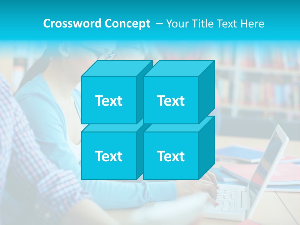 Typing Attractive Focus PowerPoint Template