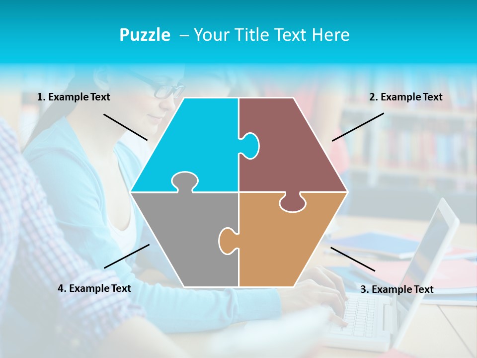 Typing Attractive Focus PowerPoint Template