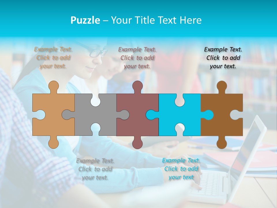 Typing Attractive Focus PowerPoint Template