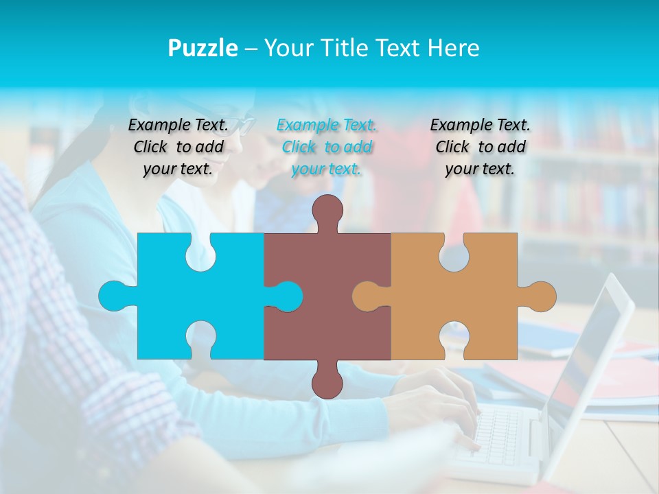 Typing Attractive Focus PowerPoint Template