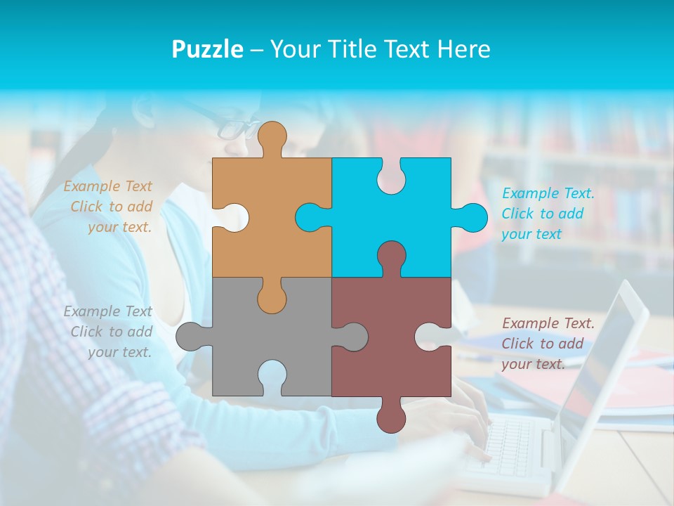 Typing Attractive Focus PowerPoint Template